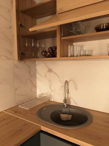 Dapur atau dapur kecil di House of moonlight