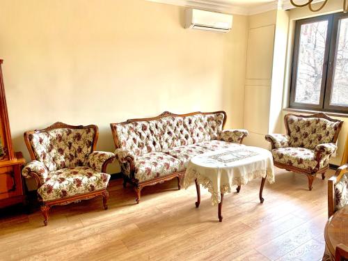 Χώρος καθιστικού στο Koryun apartment