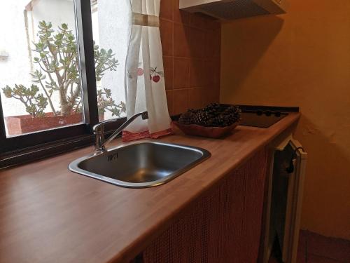 Dapur atau dapur kecil di Casa Rural "La Posada de María"