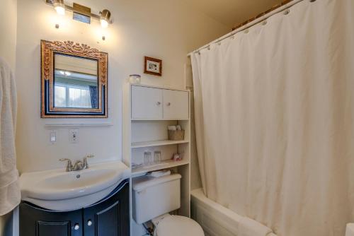 Koupelna v ubytování B&B Manoir Mon Calme