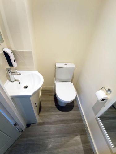 Ein Badezimmer in der Unterkunft The Maple Studio - Self contained one bed studio flat