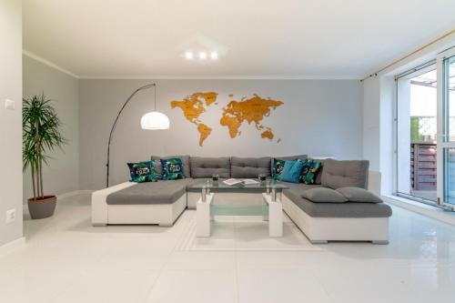 Familia Apartament na wzgórzu z sauną i salą zabaw dla dzieci