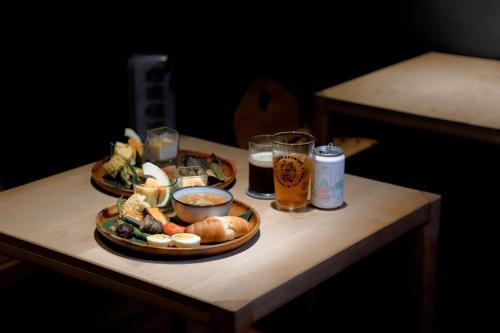 ホームステイの敷地内または近くでの食事または食べ物