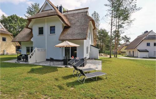 Zahrada ubytování Ferienhaus Reetseelig
