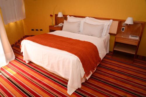 Katil atau katil-katil dalam bilik di Aguará Hotel & Spa