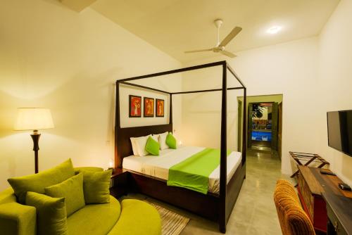 Angam Villas Colomboにあるベッド