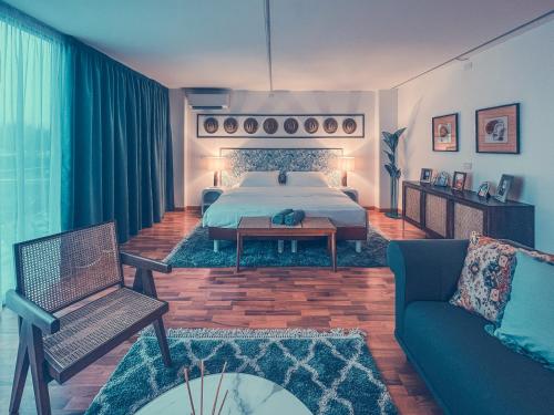 Katil atau katil-katil dalam bilik di Club del Sole Tenuta Primero Hotel