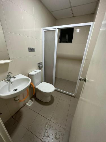 Koupelna v ubytování Oug Parklane Small Room