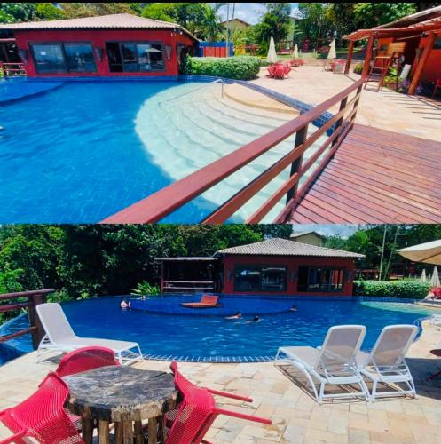 Bazén v ubytování Villas Resort Pra-tagy Relais Paradise nebo v jeho okolí
