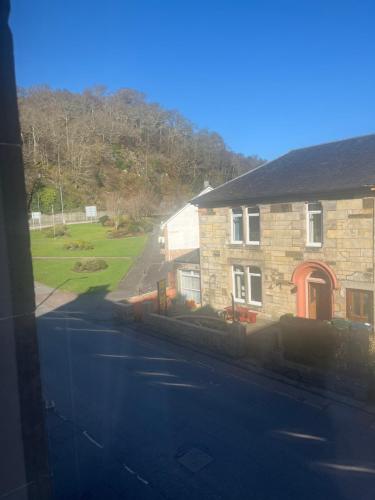 a view of a house from a street at Dunarle Guesthouse in Oban