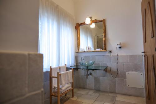 A bathroom at Tenute Al Bano