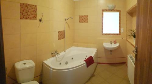 Łazienka w obiekcie Hotelik Kameleon Pokoje Gościnne