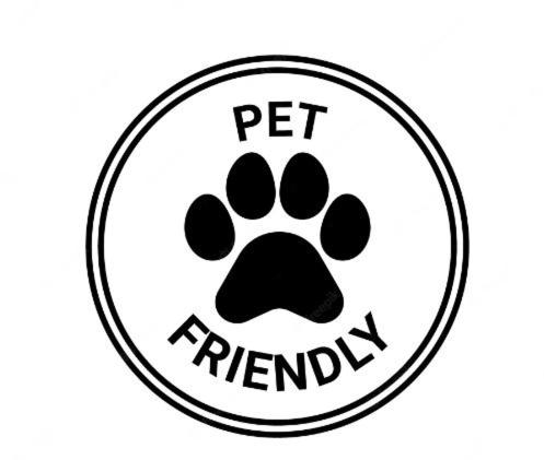 a dog paw sticker with the words pet friday at Ballyhack by the Sea in Arthurstown