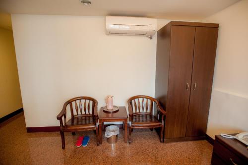 Posezení v ubytování Chantai Hotel