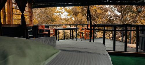 Μπαλκόνι ή βεράντα στο Jungle Cabin - Bundala