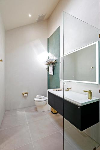 Koupelna v ubytování Lücke Boutique Hotel - Adults only