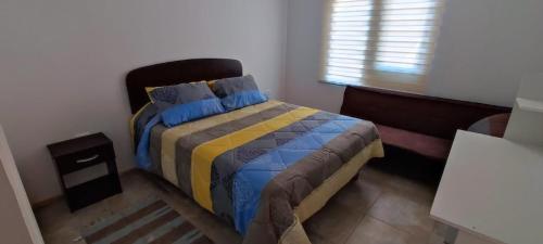 Krevet ili kreveti u jedinici u objektu Casa grande El Milagro de Totoralillo