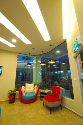 Posezení v ubytování U Design Hotel Mentakab
