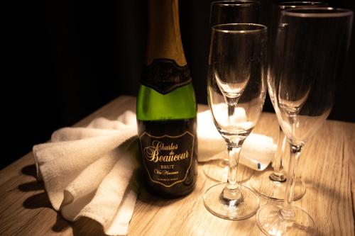 Boissons dans l'établissement FFFFFF Hotel エフホテル
