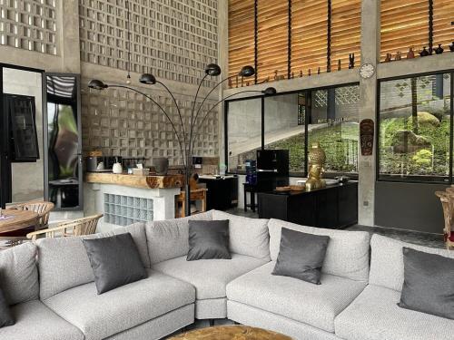 Posezení v ubytování DJipangan Home