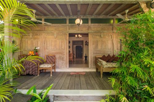 Κήπος έξω από το Villa Kampung Kecil Boutique Hotel