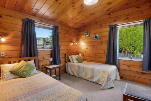 מיטה או מיטות בחדר ב-5 Kensington - Taupo Holiday Home
