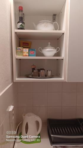 A bathroom at Apartmán 81