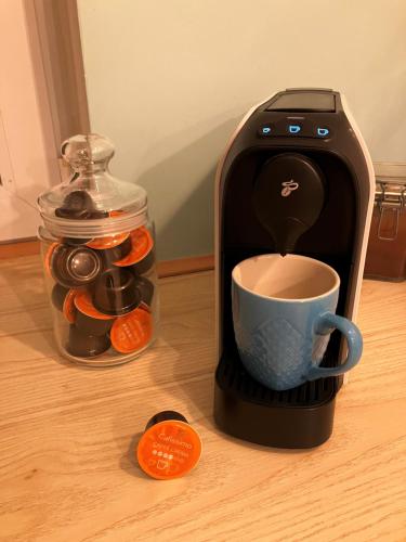 Koffie- en theefaciliteiten bij Brezno Apartament