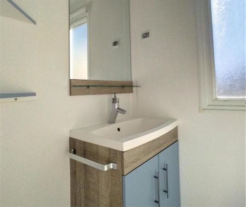 Koupelna v ubytování Mobil Home 6/8 Places vue dégagée