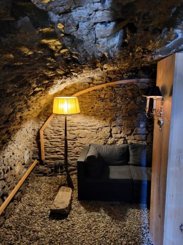 Posezení v ubytování Haus zur Heugabel