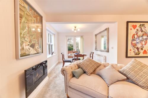 Ruang duduk di Dene Annexe, Durham