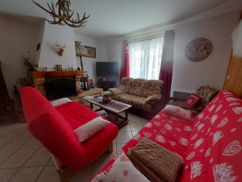 Posezení v ubytování Chalet 126 m² PRALOUP