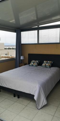 20 m2 de terrasse face à la mer à Canet en Roussillon
