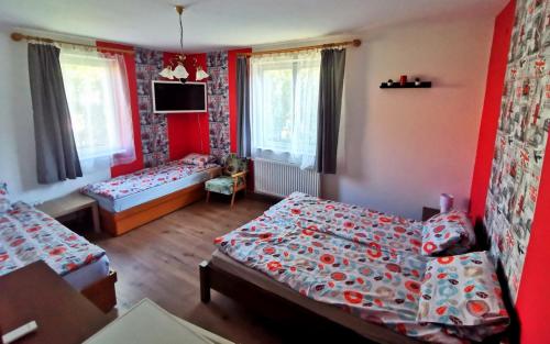 Postel nebo postele na pokoji v ubytování Dolce Villa Balaton