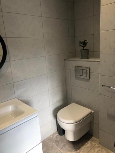 Ванная комната в Warlands Farm Guest House