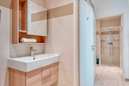 Kúpeľňa v ubytovaní Luxury Apartment Joliette