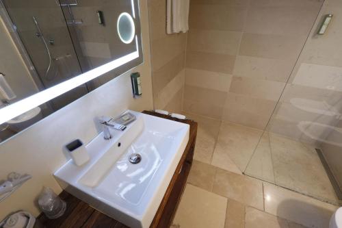 Ένα μπάνιο στο Hotel Antica Abbazia