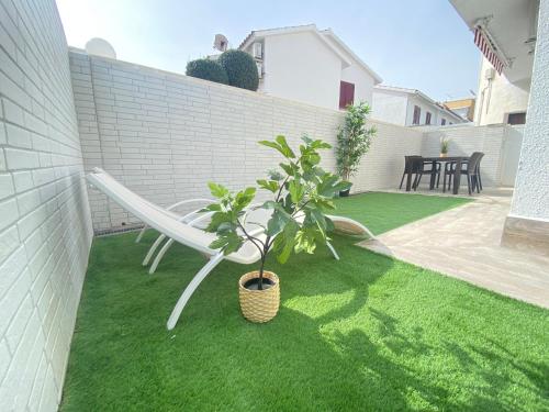 Κήπος έξω από το SolCavet 2 con jardin y vistas mar (Portaventura)