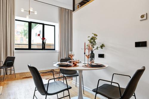 Area soggiorno di Bob W Duo Lofts