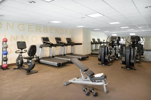 Γυμναστήριο ή/και όργανα γυμναστικής στο Residence Inn Pleasanton