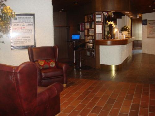 
Lobbyn eller receptionsområdet på Eckerö Hotell & Restaurang

