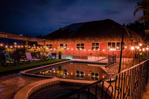 Piscina en o cerca de Ecovilla Cali