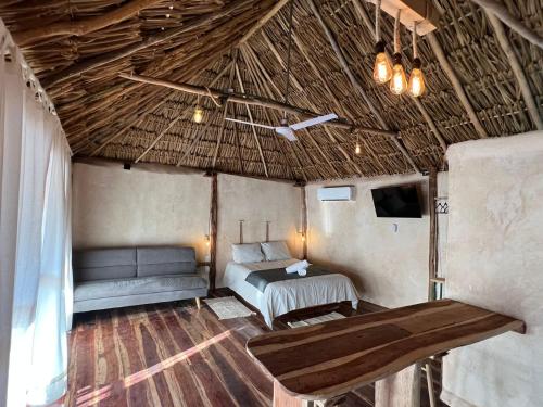TV a/nebo společenská místnost v ubytování Xa am Natural Lodgement