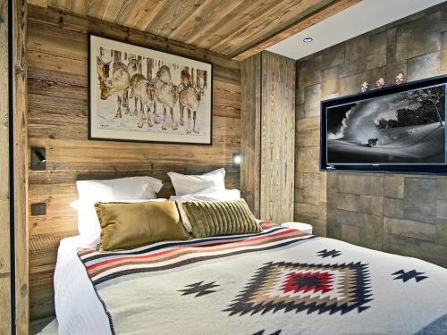 Appartement familial skis aux pieds au Rond-Point des Pistes, Les Allues - FR-1-613-82