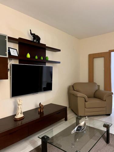 Μια τηλεόραση ή/και κέντρο ψυχαγωγίας στο Chance Apartman Bükfürdő