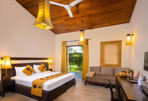 Chaarya Resort & Spaにあるベッド
