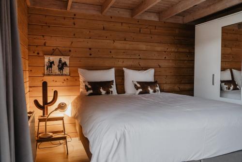 Postel nebo postele na pokoji v ubytování Country Holiday Home