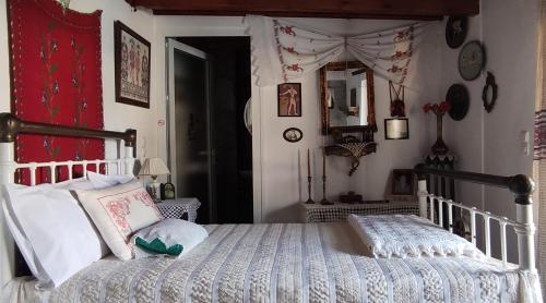 Una cama o camas en una habitación de Melissa Apartments