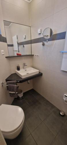 Bilik mandi di VivaNatura Eifelferienhaus