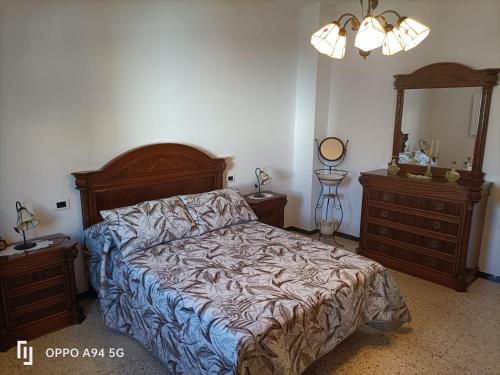 Katil atau katil-katil dalam bilik di Casa Guanche II